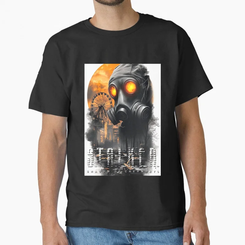 

S.T.A.L.K.E.R. 2 Heart of Chornobyl 0813# Stalker Video game Pripyat Exclusion Zone Gift T shirt for men Large size Tops S-6XL