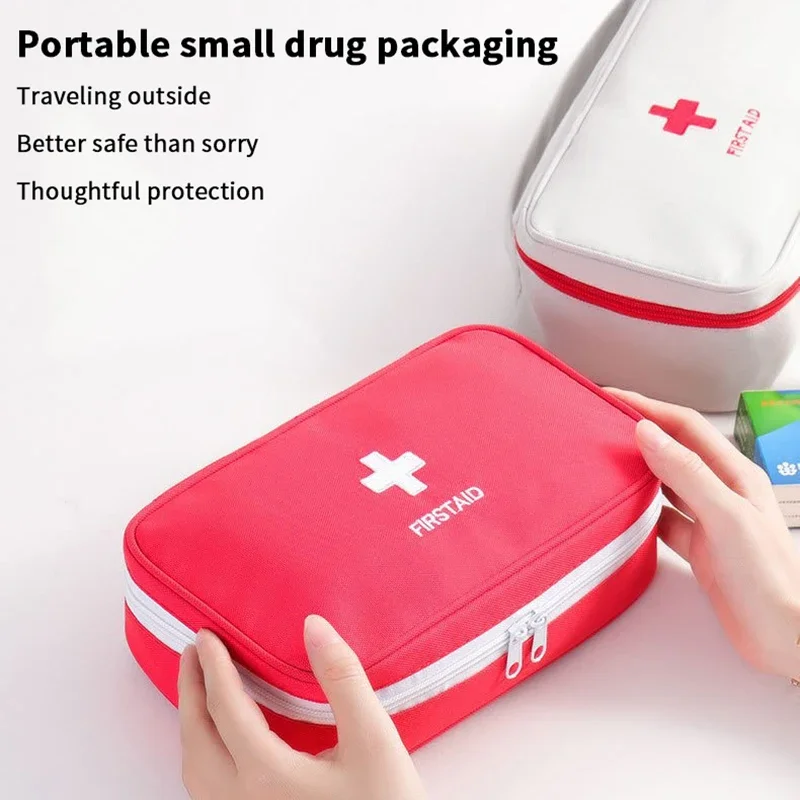 جديد فارغ كبير الإسعافات الأولية المحمولة في الهواء الطلق بقاء كارثة زلزال طقم الطوارئ المنزل/السيارة طقم طبي حزمة فارغة