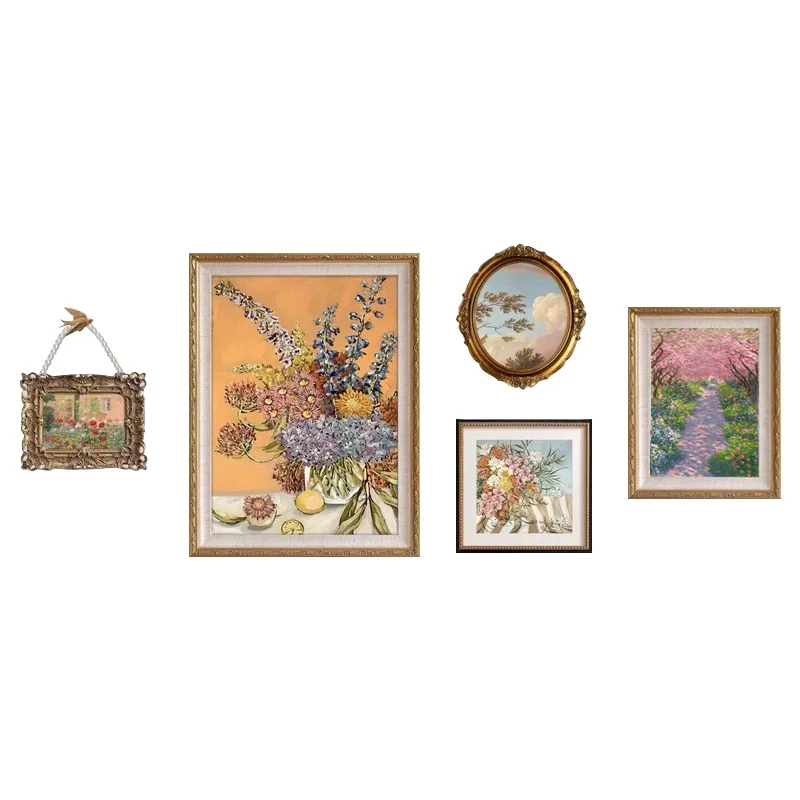 

cream style living room combination hanging retro bedroom bedside dining room flower decoration modern style
