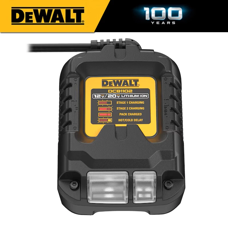 DEWALT Dewalt DCB1102 12/20V Max Lithium-Ion 2 Amp Multi-Voltage Charger charger  dewalt  charger 20v