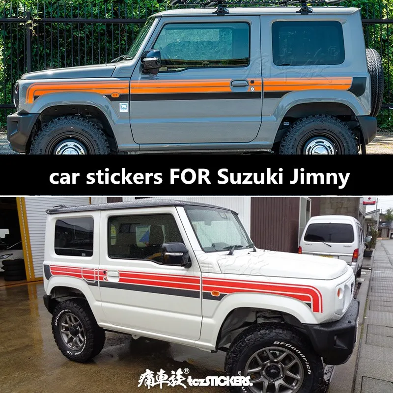 

New car stickers FOR Suzuki Jimny 2022 body modification custom sports fashion decals film