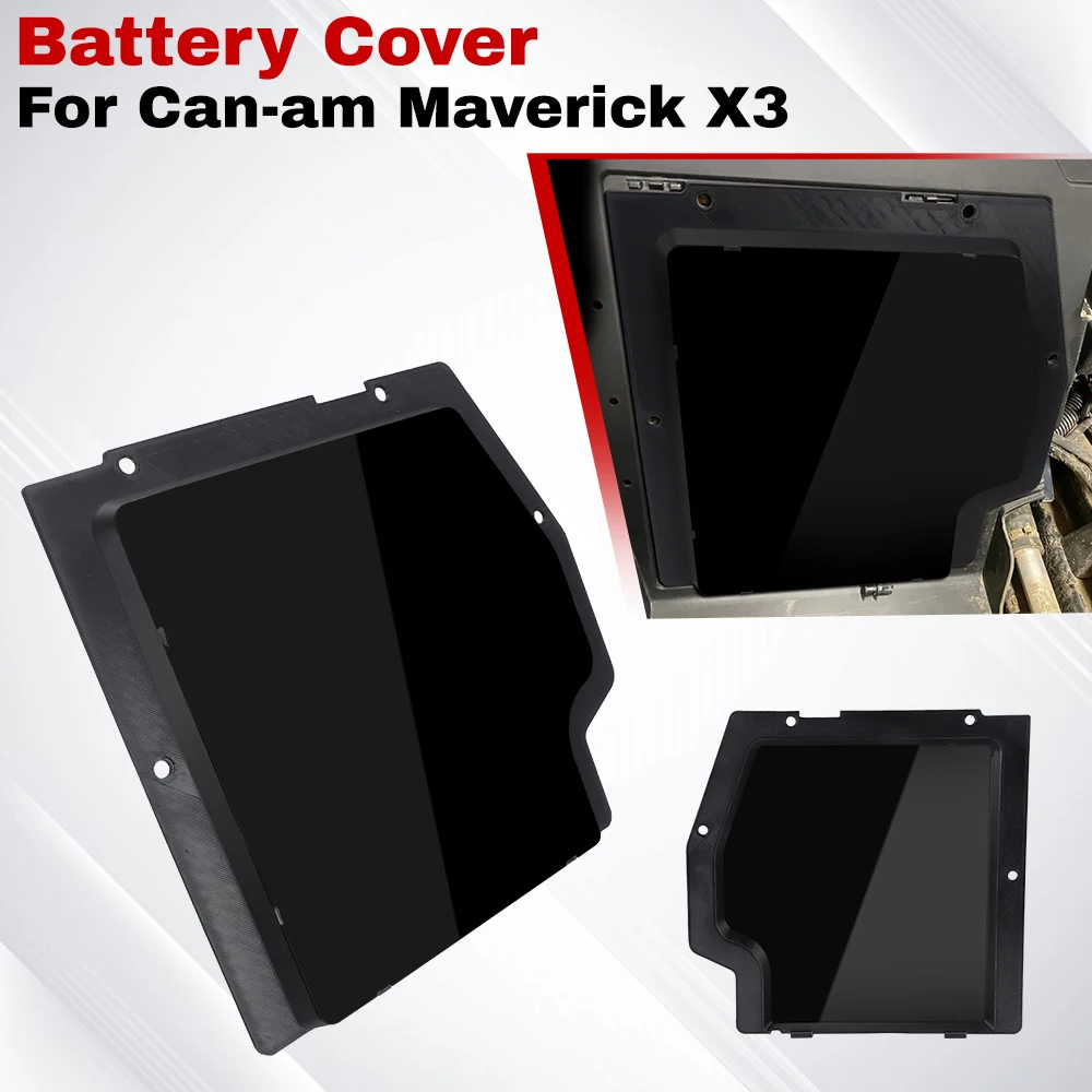 can-am-maverick-x3-max-r-rr-4x4-xmr-xds-xrc-xrs-ds-rs-turbo-2017-2024用-ブラックプラスチックパック保護プレートバッテリーカバーキット