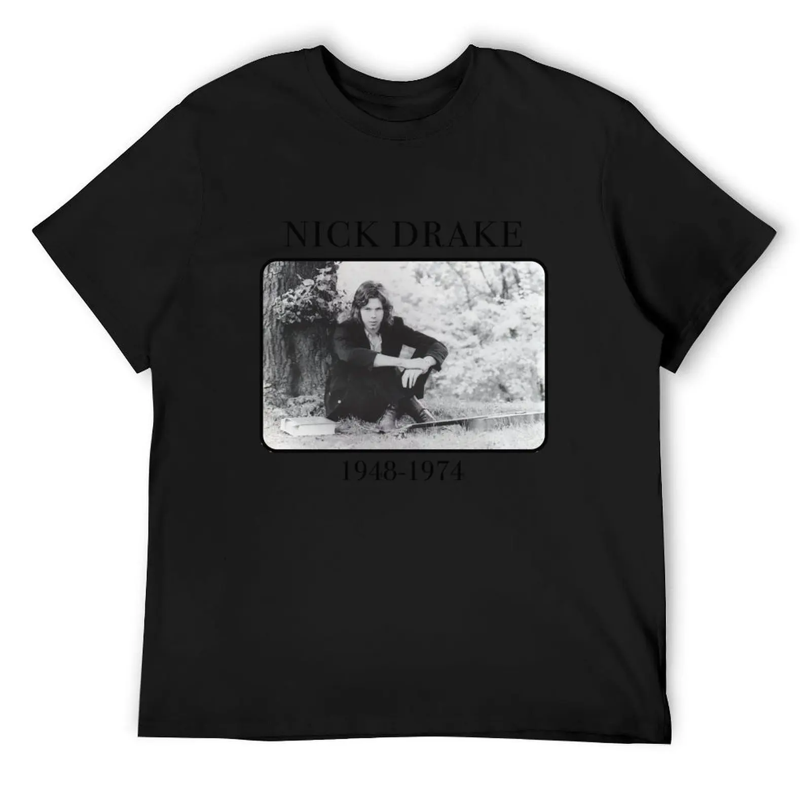 

Nick Drake T-Shirt Man t-shirt funny shirt cotton aesthetic clothes clothing for men