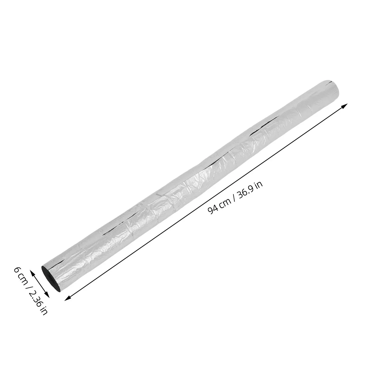 Safe Reliable Pipe Insulation Sleeve Aluminum Foil Rubber Plastic Outdoor Heat Preservation Tube for Water Pipe Antifreeze