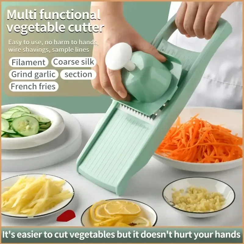 Haushalt Gemüse Schneiden Kartoffel Slicer Shredder Multifunktionale Obst Julienne Slicer Reibe mit Griff Küche Gadgets