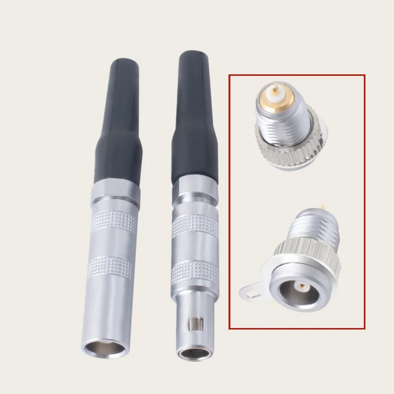

1PCS/LOT (Lemo FFA 00) C5 Male/Female is specially used for RG316 RG174 cable coaxial connector ultrasonic probe line
