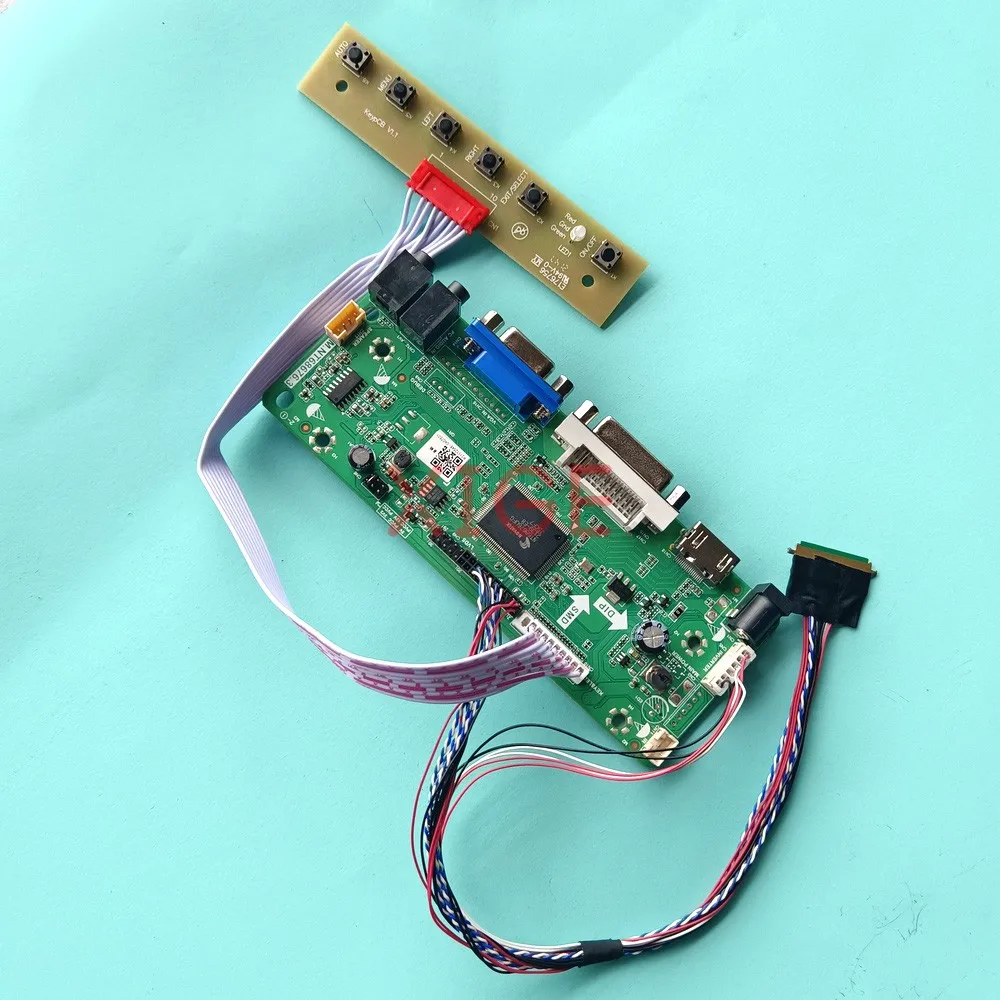 

Controller Driver Board For LT133EE09100 LT133EE10000 LVDS 40 Pin 1366x768 Laptop Matrix 13.3" HDMI-Compatible DVI VGA DIY Kit