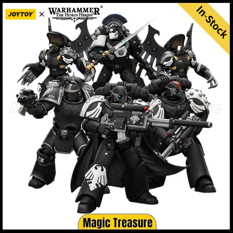 【24 hours delivery】JOYTOY Warhammer 40K Raven Guard Dark Fury Mor Deythan Shade MK III Tactical Legionary 1/18 Anime Figure