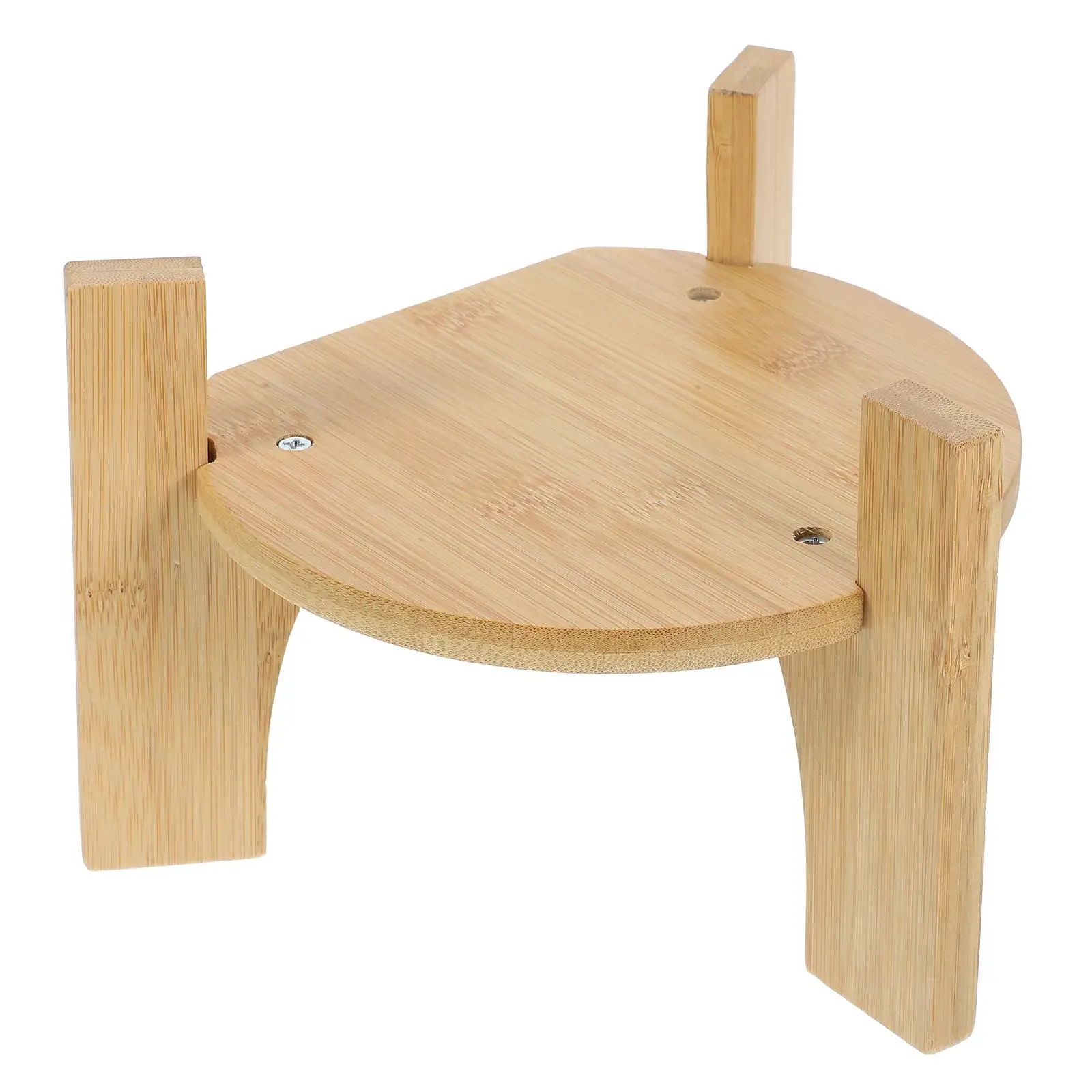 

Bamboo Wood Base Water Dispenser Stand Beverage Holder Pedestal for Plants Fish Tank Wedding Drinks Vase Strong Simple