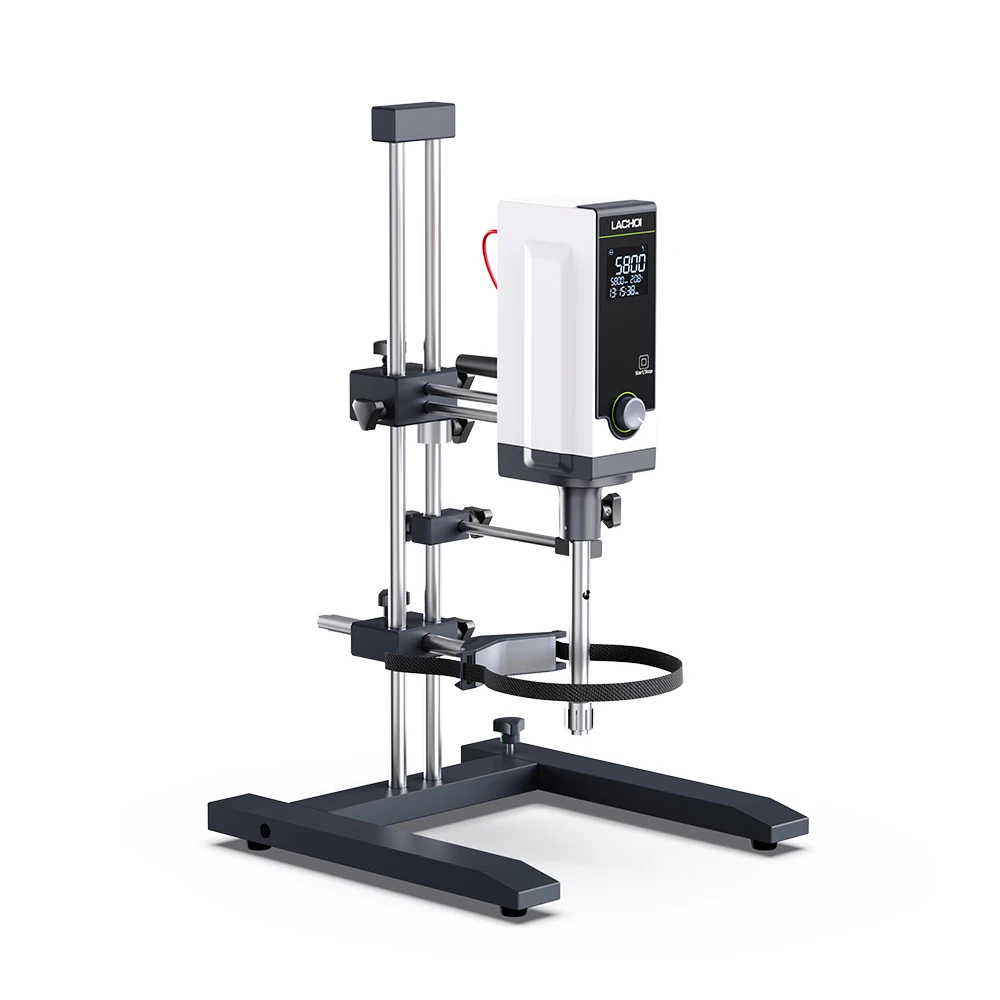 LACHOI Laboratory Mixer High Speed 26000 rpm/Dispersion Machine 304 Material Temperature Control Micro Sample Homogenizer