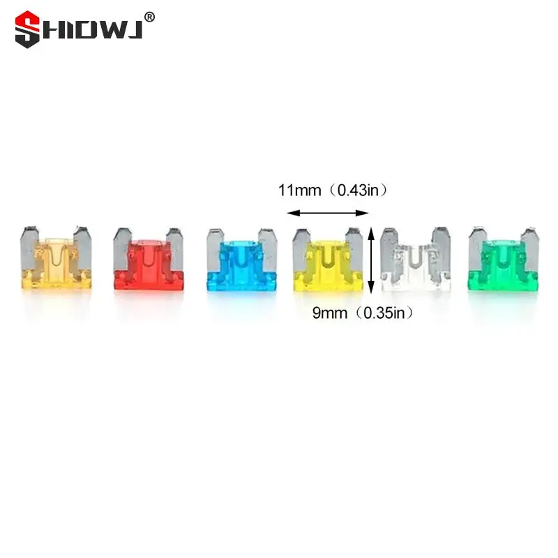 الصمامات عدة مايكرو شفرة صغيرة الصمامات ، أحجام مختلطة ، السيارات ، سيارة ، شاحنة ، دراجة نارية ، الانظار ، 5A ، 10A ، 15A ، 20A ، 25A ، 30A ، 24 قطعة