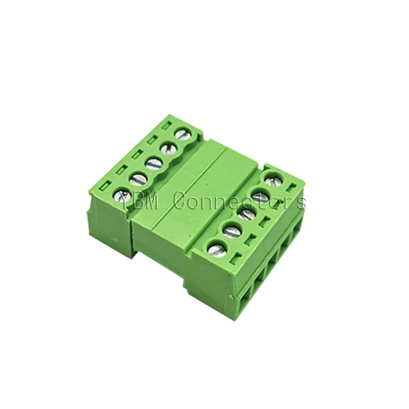 

5 Sets 5.08MM Pluggable Terminal Blocks Connector KF2EDGKR 5.08 Butting Style 2/3/4/5/6/7/8 Pin Screw Terminal
