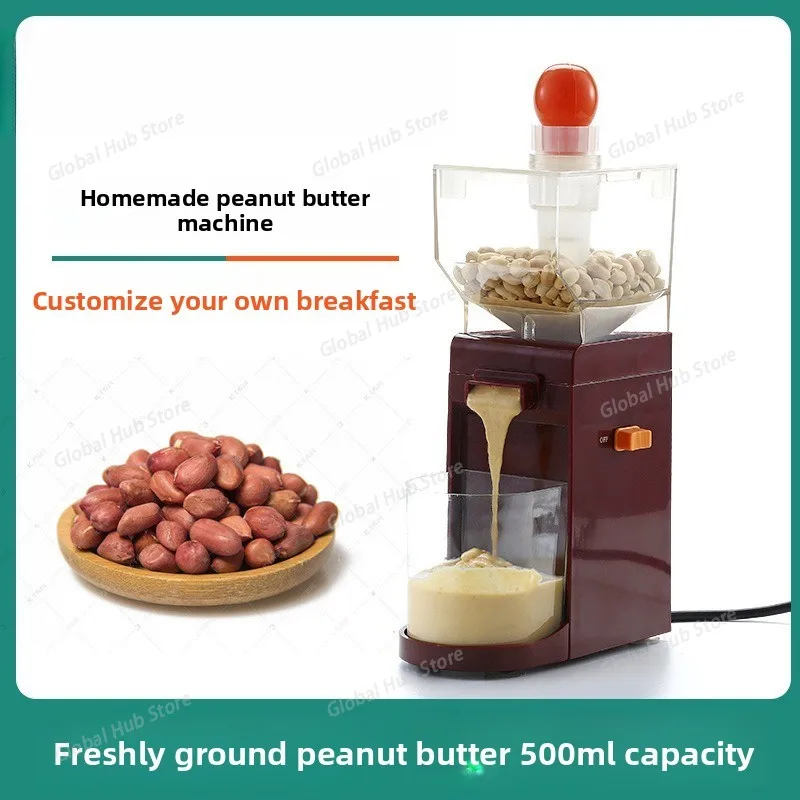 Household Electric Peanut Butter Making Machine Cooking Grinder Household Small Grinder Sesame Paste Machine Food Processor