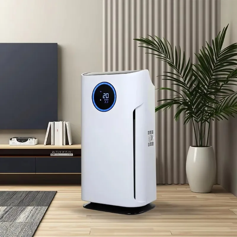 OEM Square Air Purifier Modern Design Household Living Room Bedroom Formaldehyde Haze PM2.5 Energy Saving Staircase School
