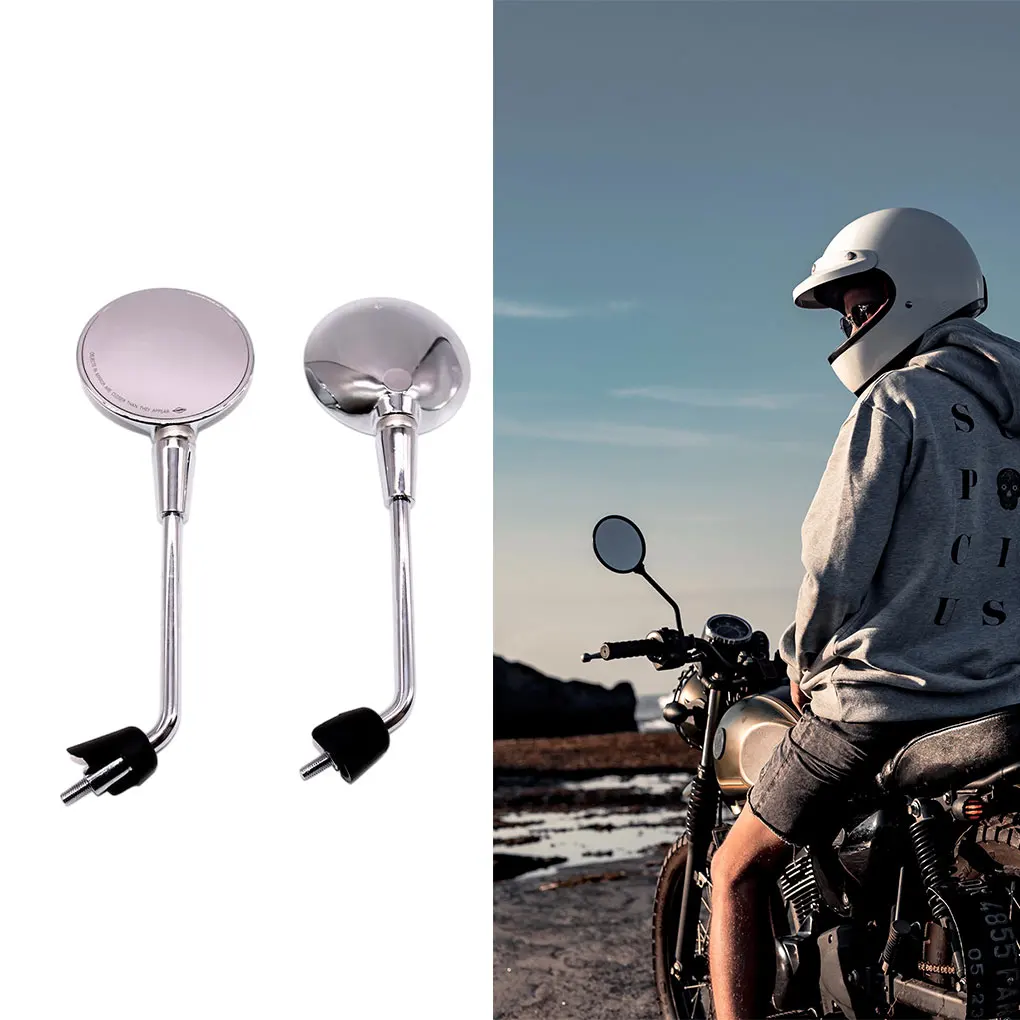 ABS Practical Motorcycle Rear View Side Mirrors Adjustable And Fashionable Stylish Mirrors Rearview