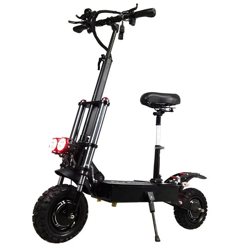 2024  Scooter Elecric 11 Inch 60V High Speed Adult 6000W Electric Scooter 2 Wheel Folding Balanced Commuting Car Outdoor