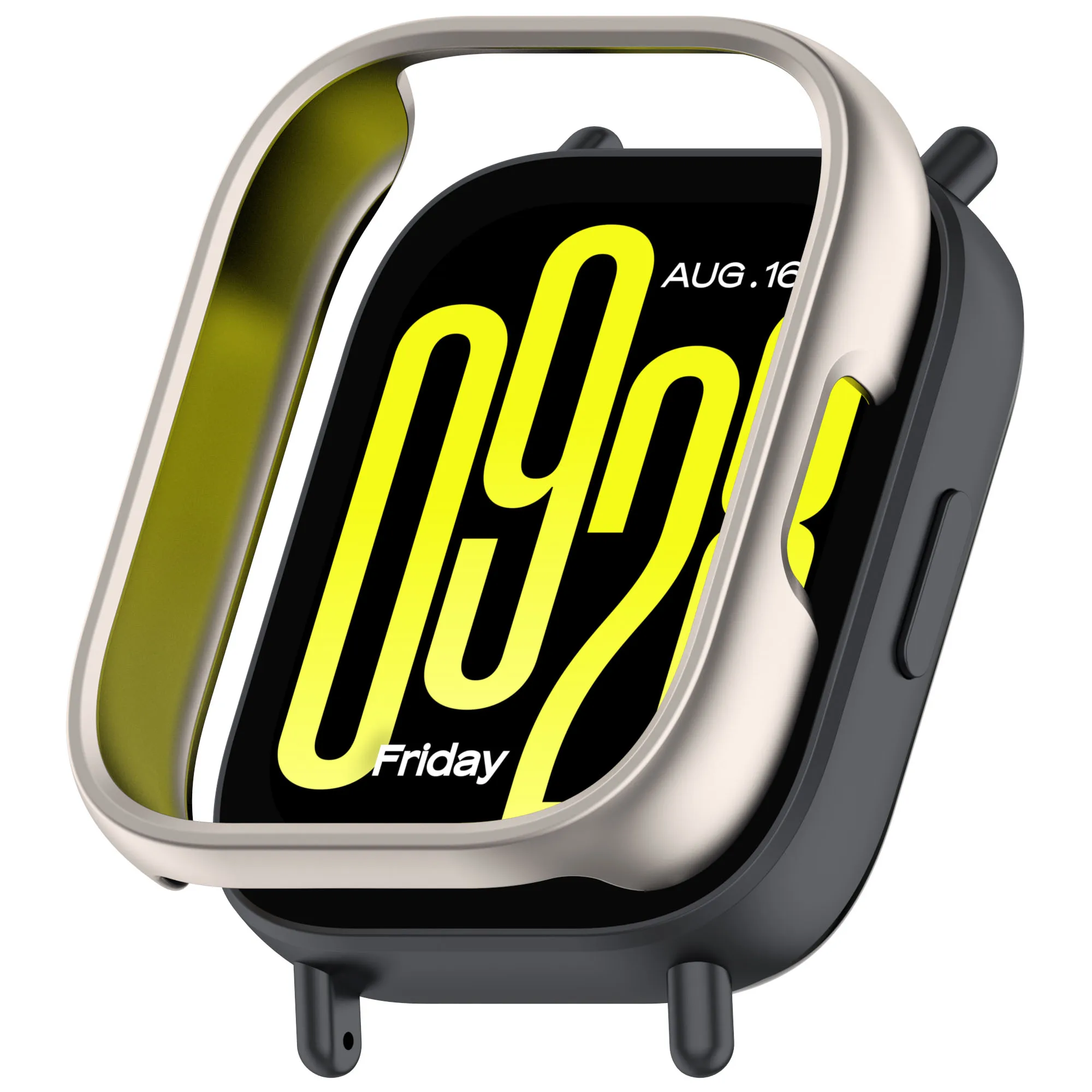 PC Case for Xiaomi Redmi Watch 5 Active Accessories Hollow Bumper Shell Screen Protective Cover Redmi Watch 5 Active Protector