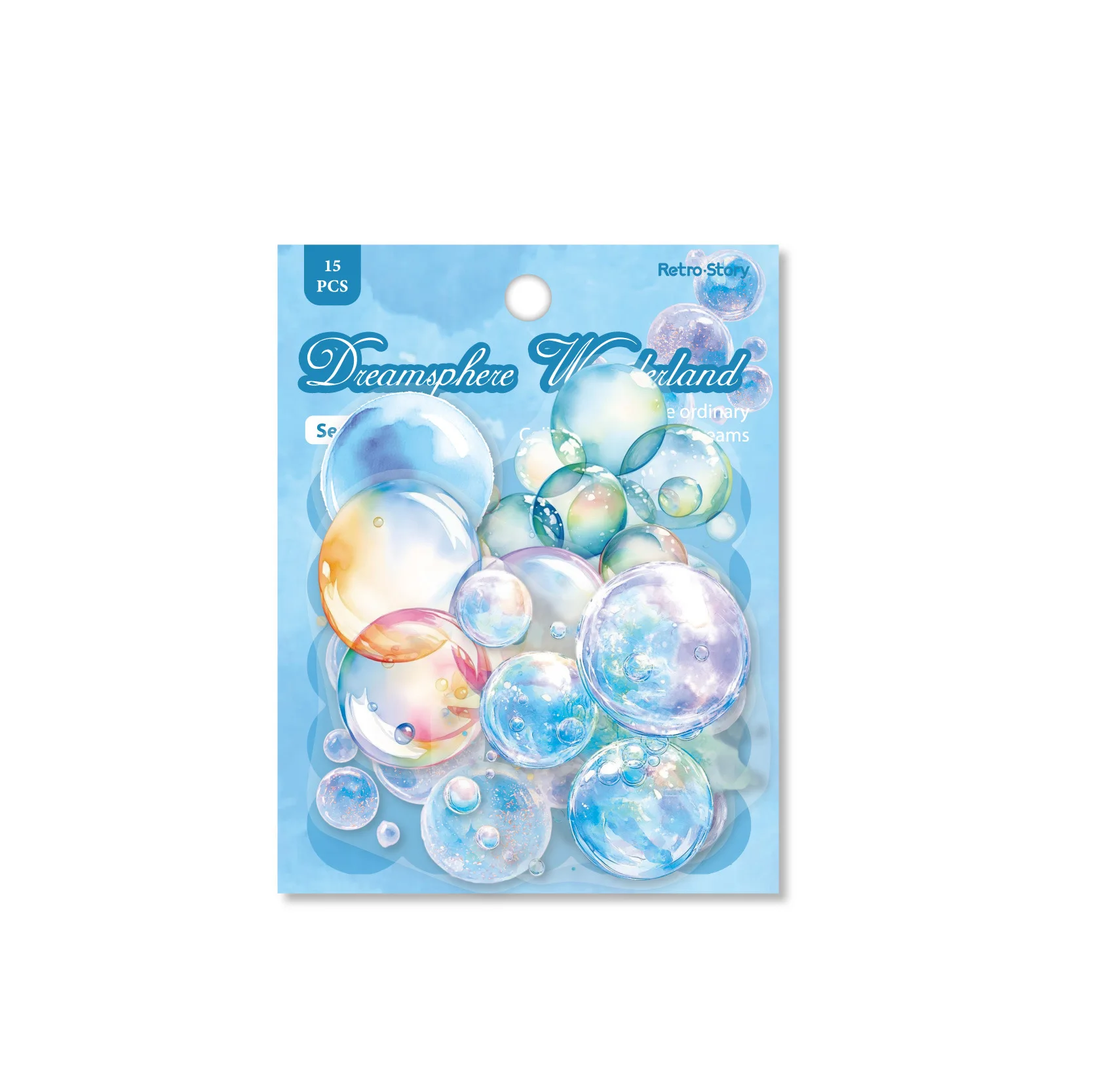 

24 компл./лот Kawaii канцелярские наклейки Dream Bubble Wonderland дневник декоративные наклейки Скрапбукинг ремесленные наклейки