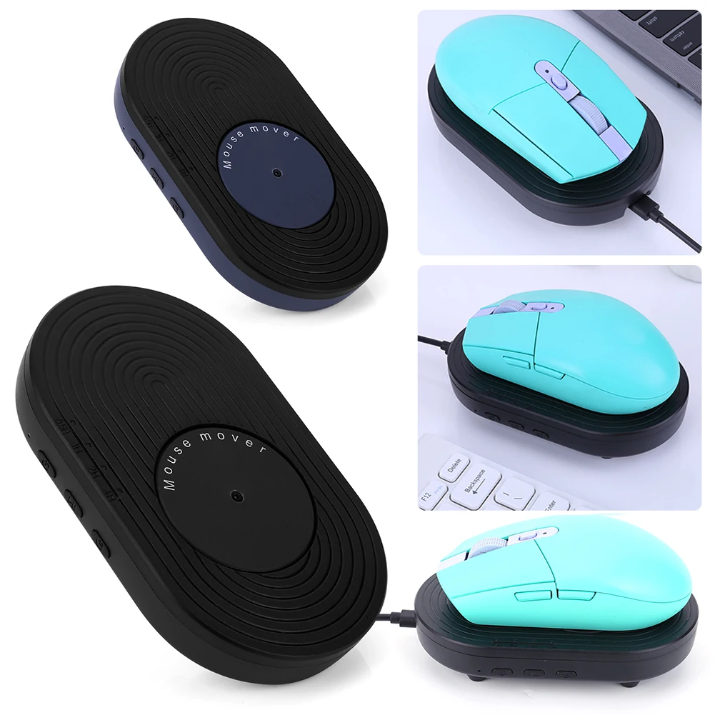 

Mouse Jiggler Mouse Mover Drive Free Undetectable Automatic Mouse Shaker with Timer/Switch Button Keep Computer/Laptop Awake