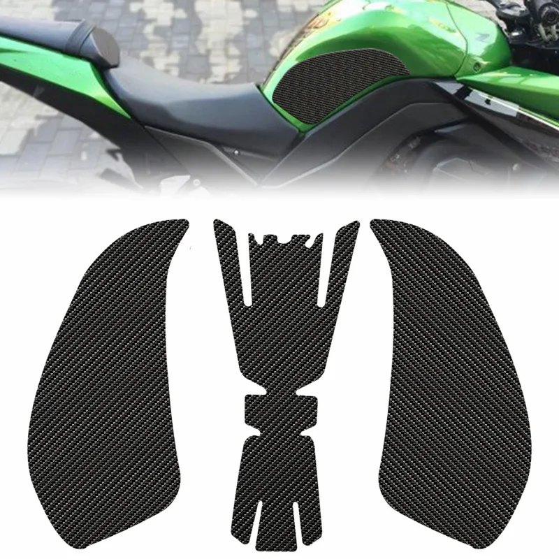 Motorcycle accessories side traction pad tank knee antiskid decal sticker for Kawasaki Z1000SX Z1000 SX Ninja 1000sx 2007-2014