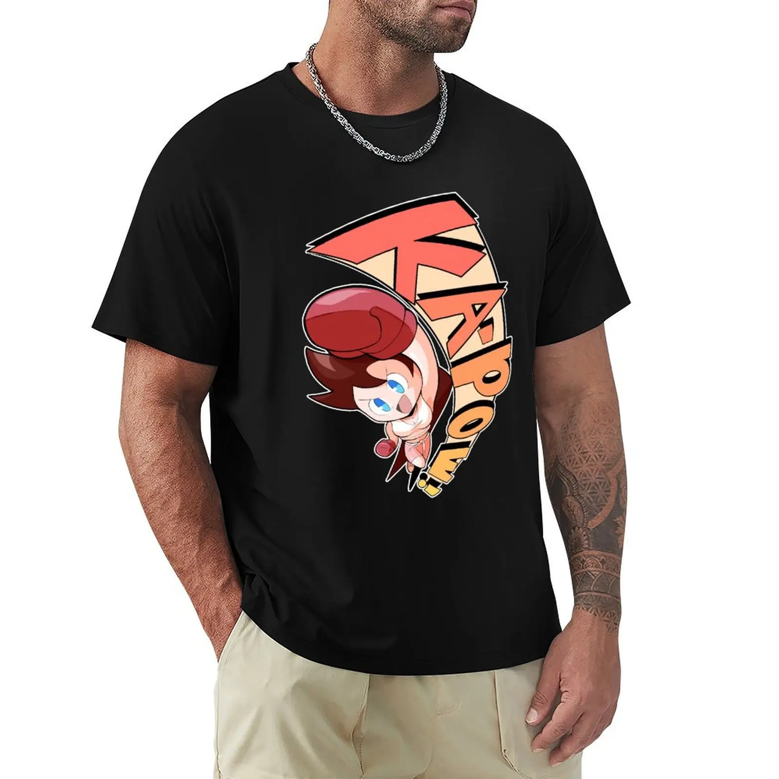 

Kapow!! T-Shirt Short sleeve tee anime clothes mens t shirts casual stylish