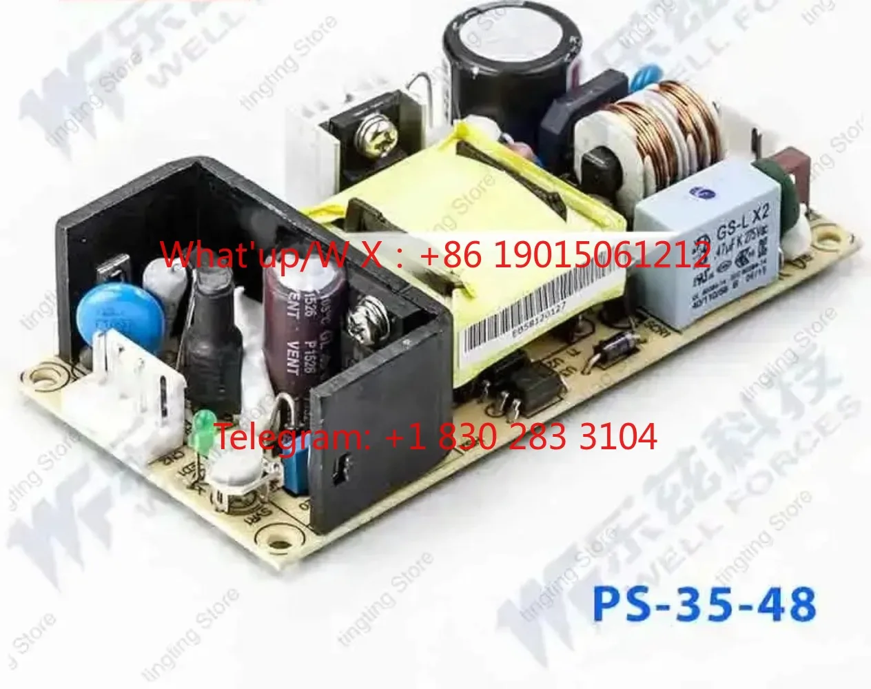 product  PS-35-48 Taiwan Mingwei 35W48V DC stabilized PCB bare board switch power supply 0.75A substrate type