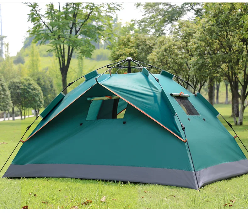 Tenda da campeggio da picnic da giardino per 2 persone sistema di telaio automatico per tenda da riparo impermeabile a prova di UV