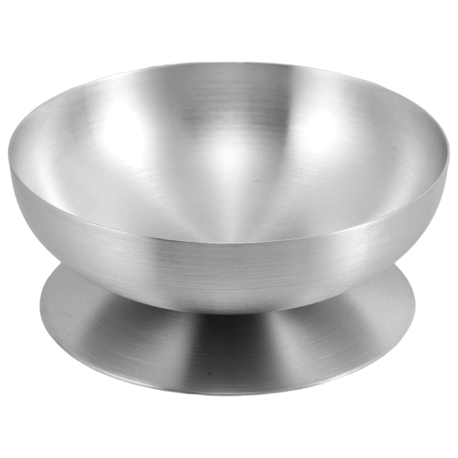 الفولاذ المقاوم للصدأ الآيس كريم كوب الحاويات وعاء الفاكهة أكواب الحلوى لطيف الأطباق كأس دعم أطباق