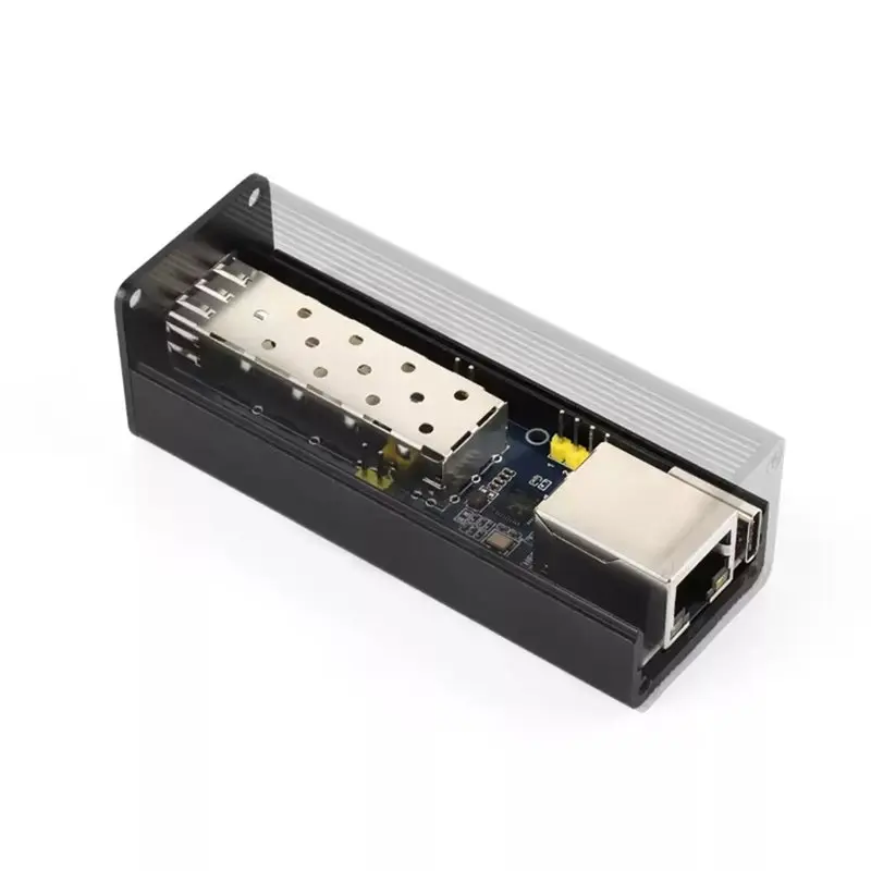 ETH RJ45 To SFP Converter Mini Gigabit SFP Media Converter Without Poe Module Supports 1.25Gbps Optical Module