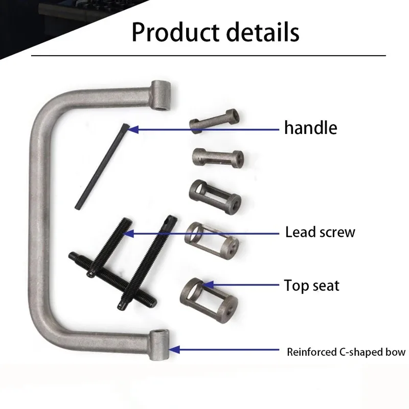 Complete Valve Compressor Set For Car Valve Springs, Special Valve Quick Removal Tool, Valve Top Clamp