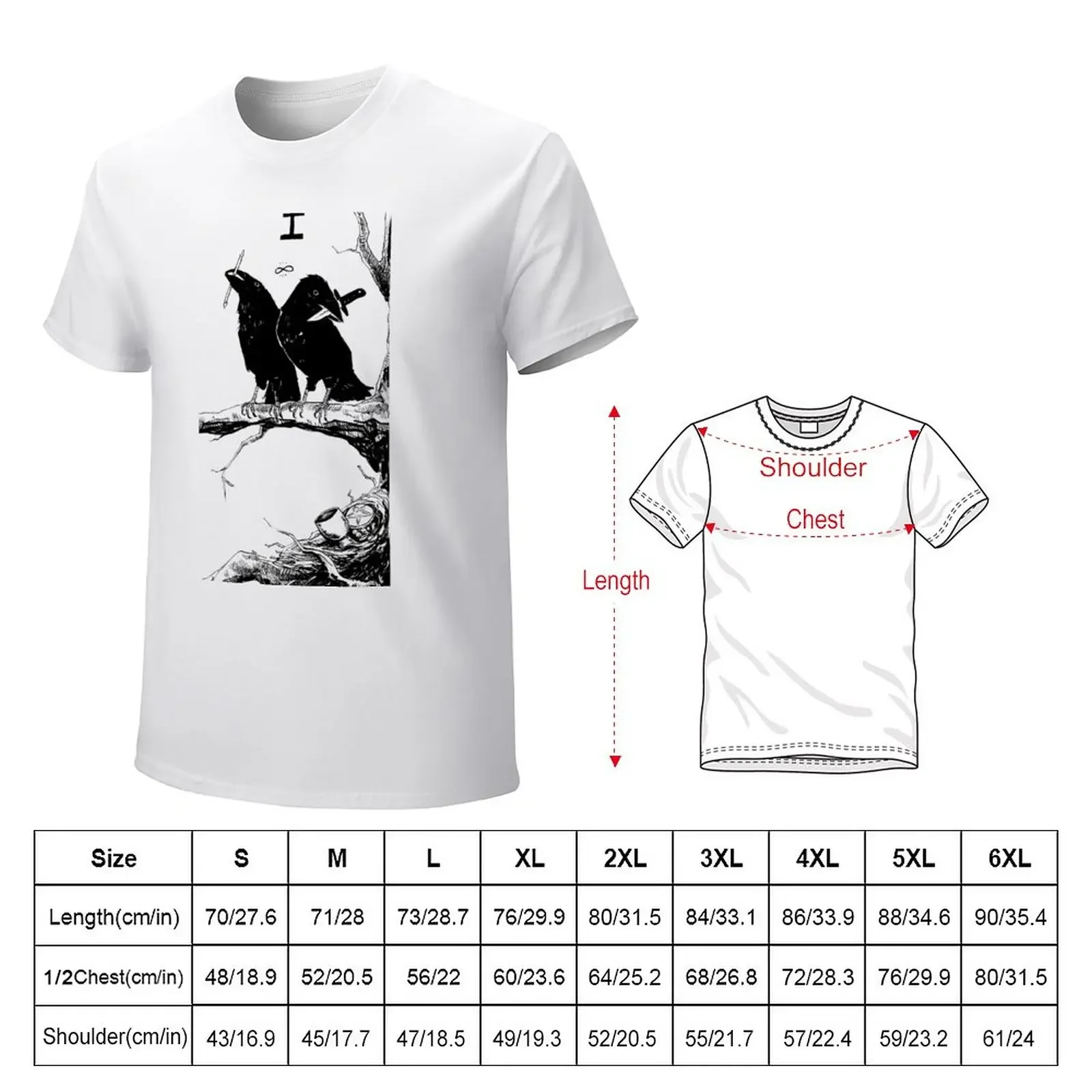 I - The Magician T-Shirt Aesthetic clothing Blouse mens graphic t-shirts hip hop summer clothes customs cute clothes T-shirt men