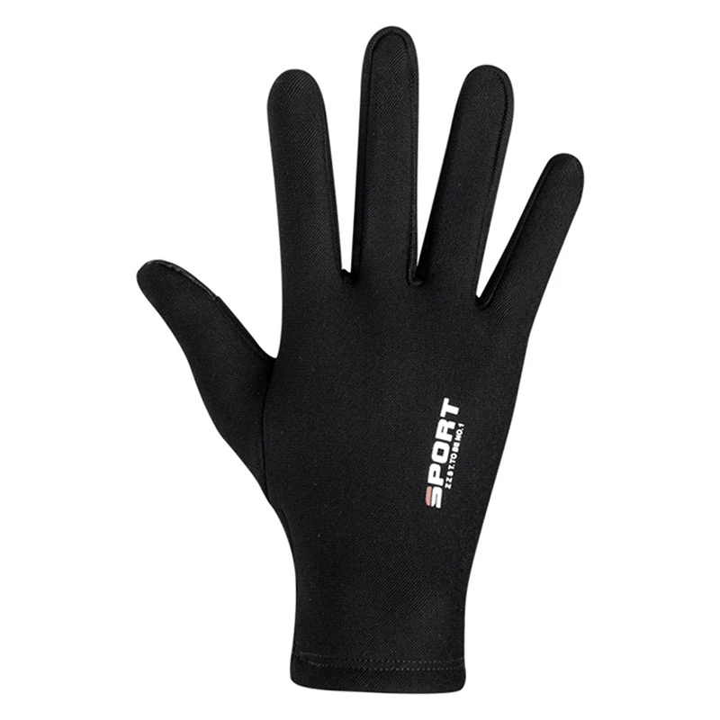 Winter Outdoor Running Skiing Mitten Men Women Cycling Thermal Fleece Cold Wind Waterproof Touch Screen Bicycle Warm Gloves