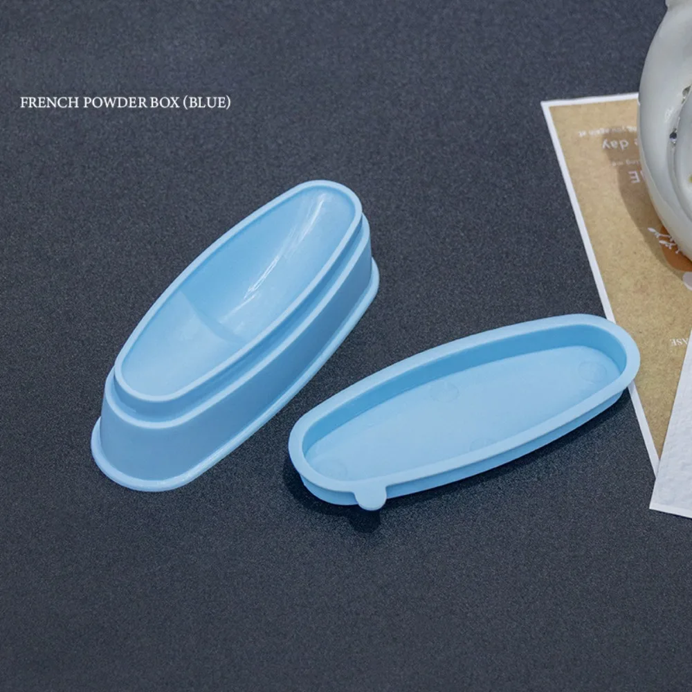 Portable Nai Art Nail Dip Container Ergonomic DIY French Manicure Trays Reusable Dipping Powder Trays Manicure Accessory