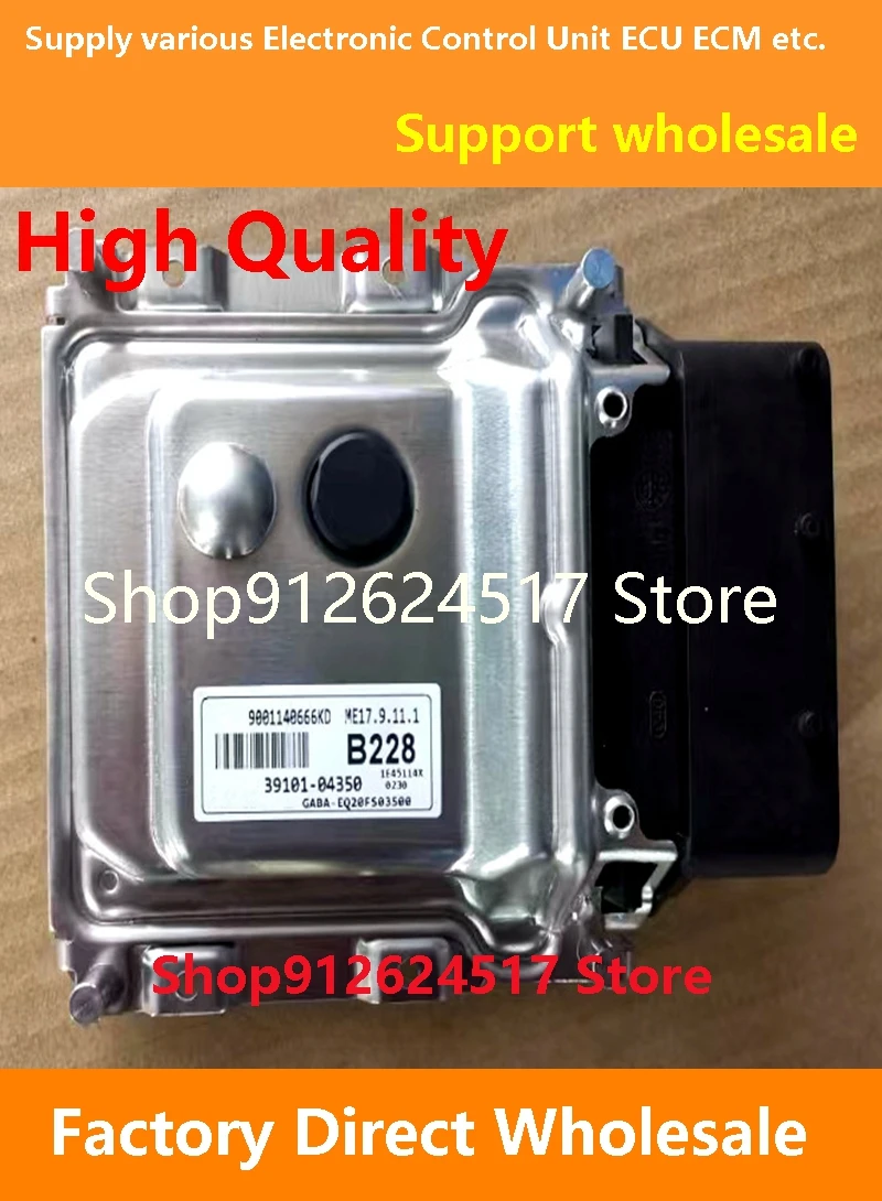 

ECU 39101-04350 B228/39101-04355 B229/39131-2B050 S58/39118-2BAD1 L602 Engine Computer Board ME17.9.11 Compatible For Hyundai