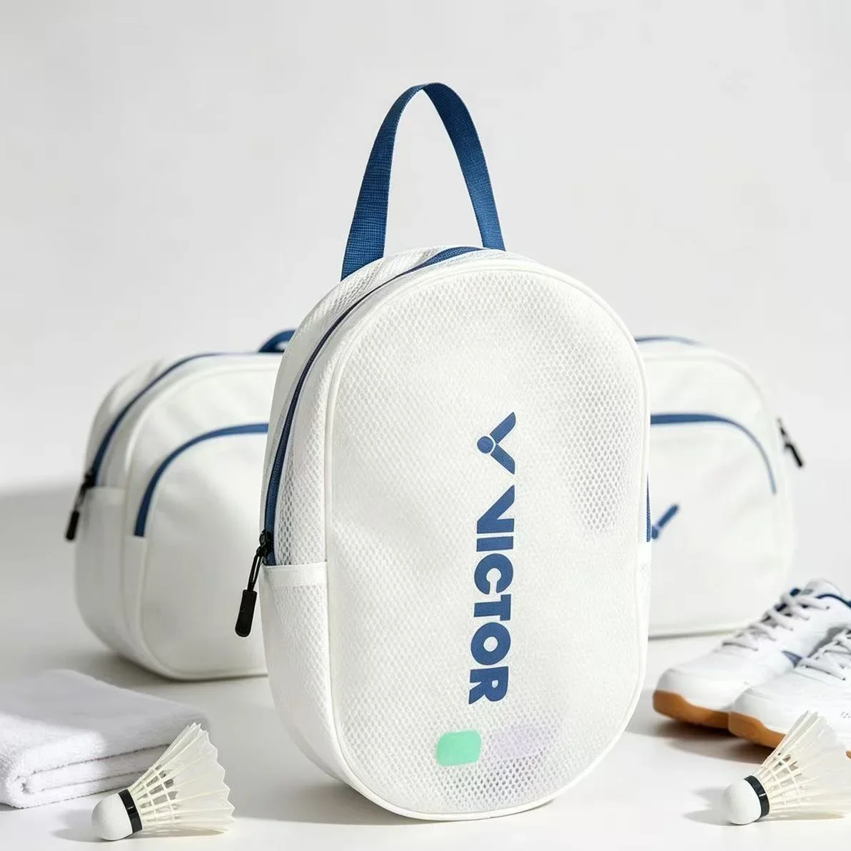 Victor Large Capacity Portable Badminton Bag, Sports Wet-Dry Separation Storage Bag