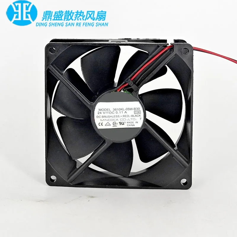 

1 шт. * ОРИГИНАЛ 3610KL-05W-B30 24 В 0,11 А 9025 90*90*25 мм НОВЫЙ ОХЛАЖДАЮЩИЙ ВЕНТИЛЯТОР РАДИАТОР