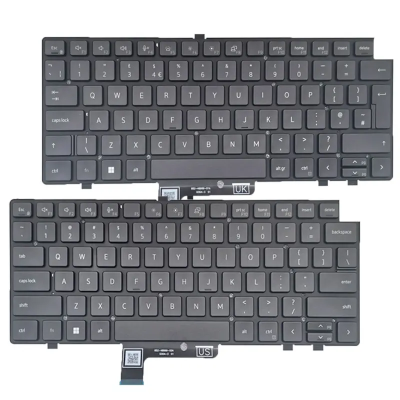 

For DELL/Dell Latitude 7640 7430 7440 7340 English Backlit Keyboard