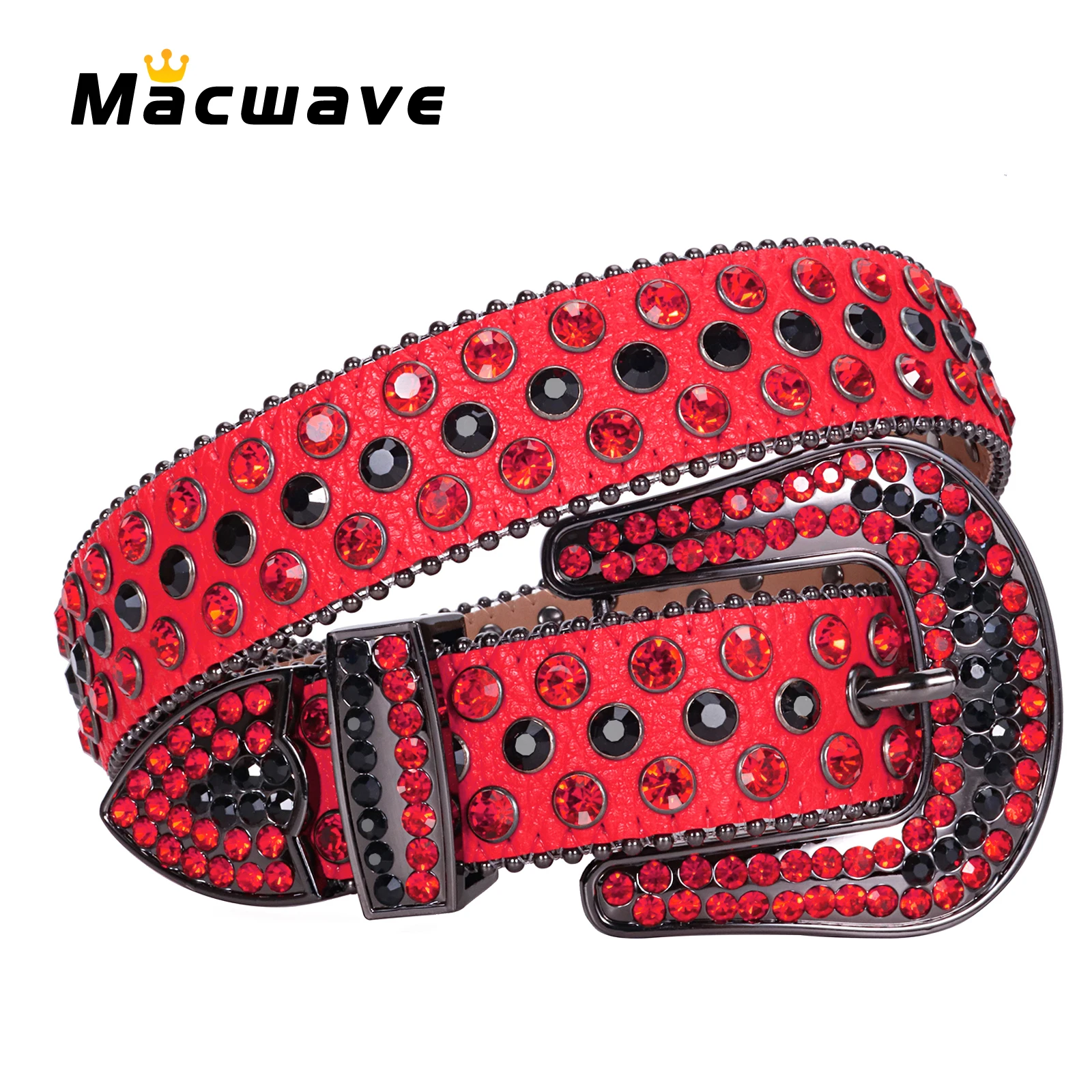 Western Rhinestone Belts Luxury Fashion Studded Belt for Women Men ремень cinto masculino sintirones para mujer Garment Accessor