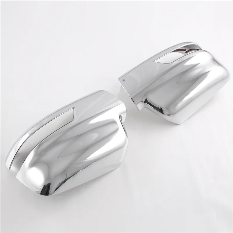 1Pair Car Rearview Mirror Cover Trim for Dodge Ram 1500 TRX T-Rex 2023 Side Wing Rear Mirror Caps Silver