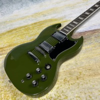 SG Electric Guitars Retro Green Version Mahogany Body Rosewood Fingerboard