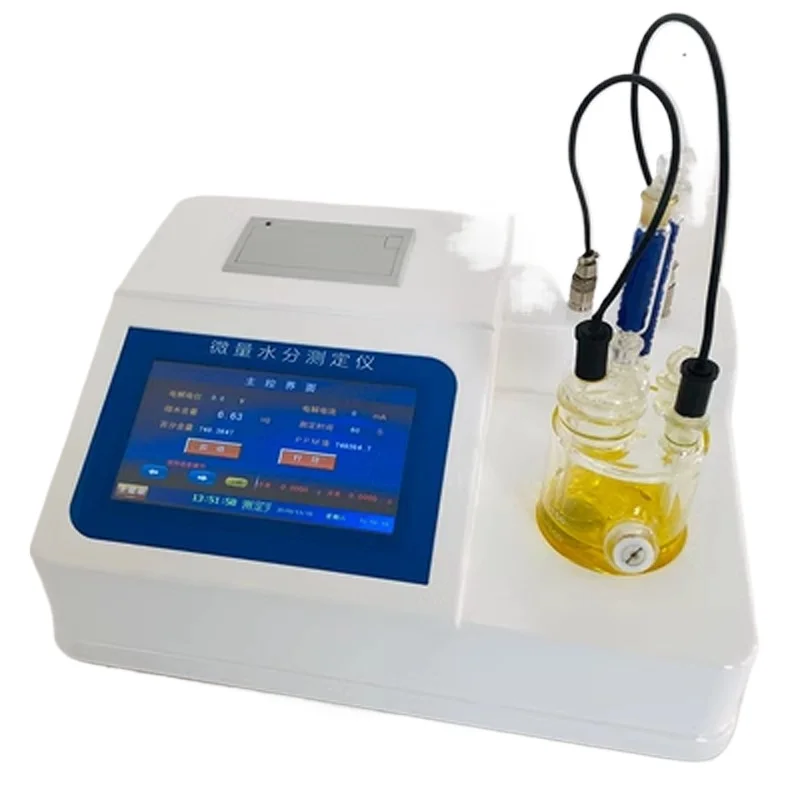 Moisture Meter Solvent Detector Trace Moisture Meter Coulomb Method Electricity Method Measurement