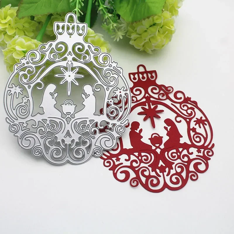 Metal Cutting Dies Scrapbooking Jesus Nativity Cut Die Mold Stamps And Dies Craft Album Knife Mould Blade Punch Stencils Dies