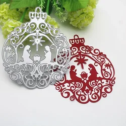 Metal Cutting Dies Scrapbooking Jesus Nativity Cut Die Mold Stamps And Dies Craft Album Knife Mould Blade Punch Stencils Dies