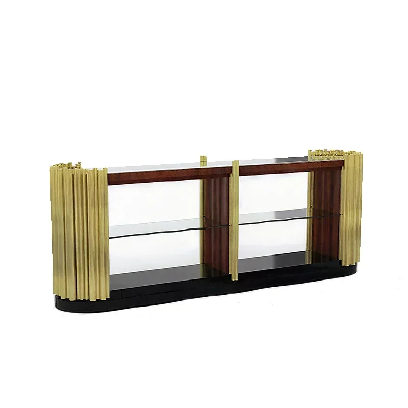 Xuanguantai Villa Entry Hall Metal Wall Locker Designer Furniture
