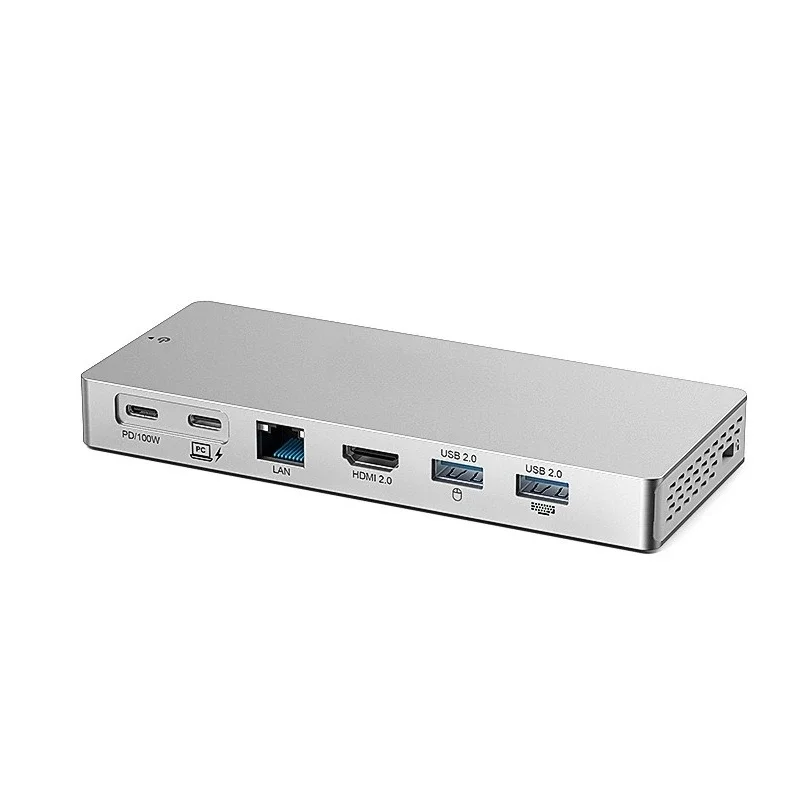 Desktop typec docking station 4k60hz gigabit network port usb3.2 splitter notebook converter docking station