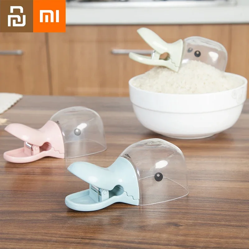 Xiaomi Pets Spoon Sealed Fresh keeping Clip Cat Dog Food Measuring Cup Duckbill Rice Spoon Multifunctional Sealing Clip Youpin