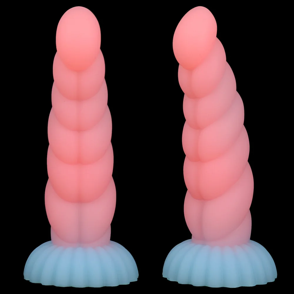 Dark Places Will Glow Change Color 7.48inch Big Dildo Sex Toys Adult Supplies Penis Masturbator Anal Plug 18+ xxx Dick Bdsm Porn - view 2