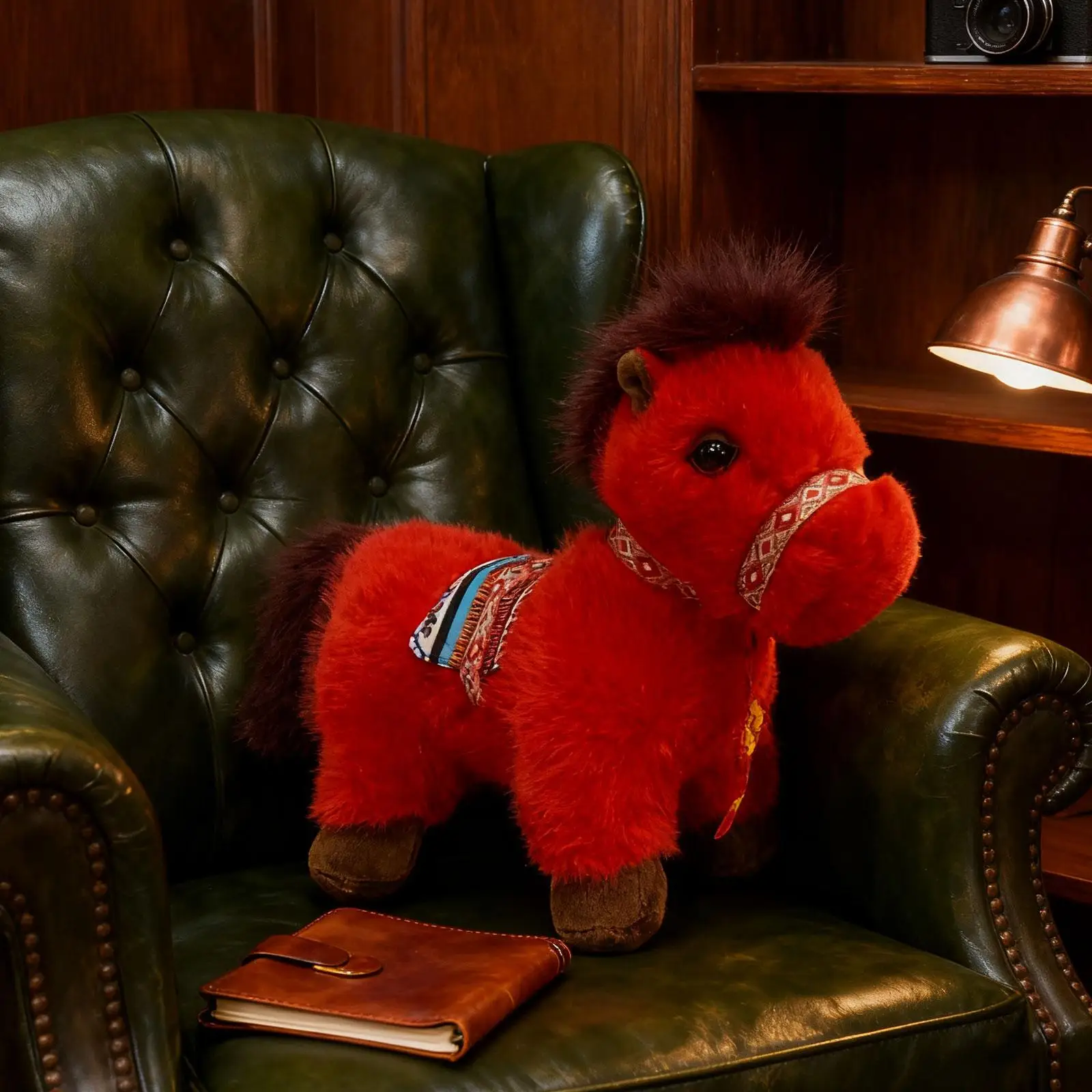 Pluszowy koń 23 cm dekoracja domu zabawa w udawanie miękkie prezenty pluszak koń urocze pluszaki zabawki dla dzieci dorosłych dziewcząt