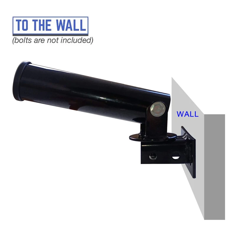 Wall Mount Post Landmine Attachment for Barbell Bar with 360 Degree Rotation, T-bar Row Attachment Landmine Base
