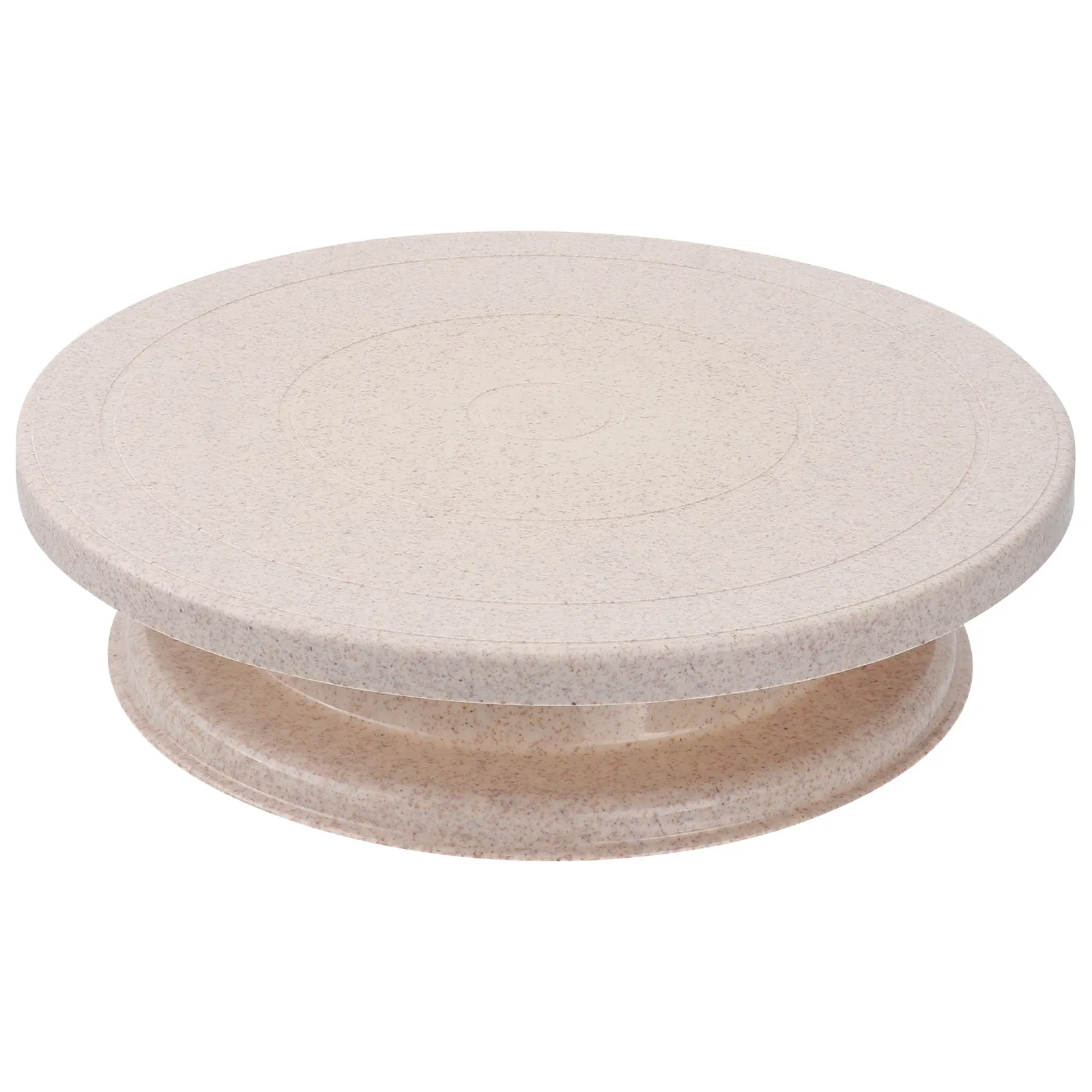 

Вращающаяся подставка для торта (1 шт.), цвет пшеничной соломки, для декорирования и выпечки, профессиональная, устойчивая, гладкая, сверхпрочная, экологичная